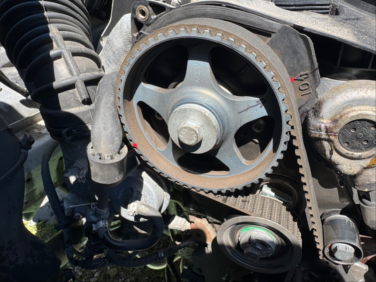 A S Mobile Mechanic servicing a customer vehicle in Fergus, ON